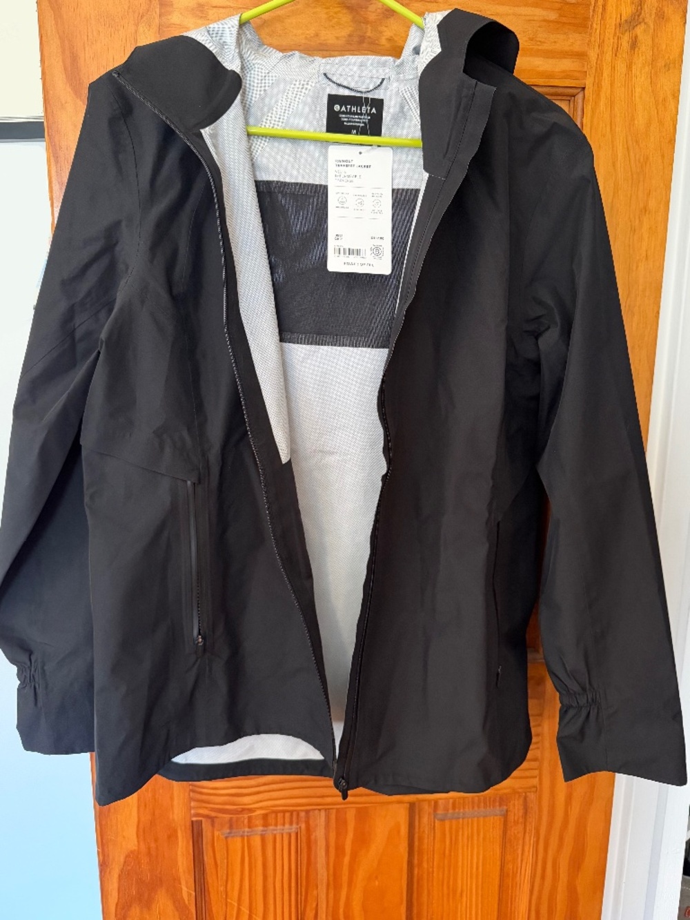 NWT Athleta Black RainOut Traverse Jacket